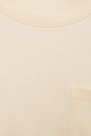 T-shirt poche plaquée - Blanc