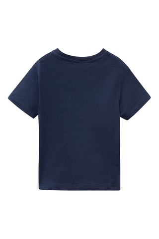 T-shirt poche plaquée - Blanc