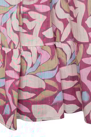 Robe courte imprimée - Violet