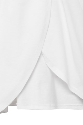 T-shirt dos croisé - Blanc cassé