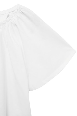 T-shirt dos croisé - Blanc cassé