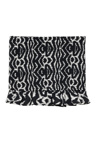 Haut bustier volant - Noir