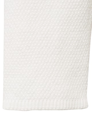 Cardigan maille boutons - Blanc cassé