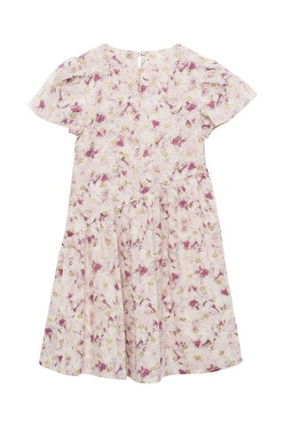 Robe courte imprimée - Rose