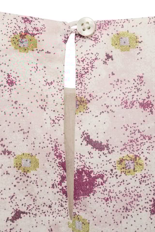 Robe courte imprimée - Rose