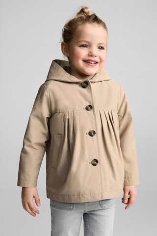 Trench boutons - Sable