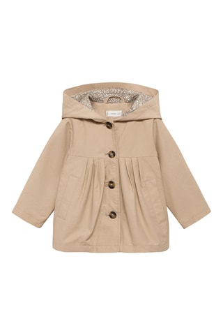 Trench boutons - Sable