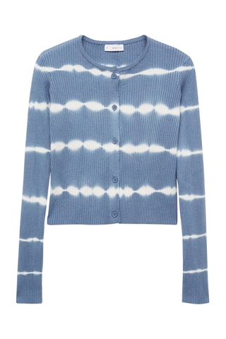 Cardigan maille fine - Bleu clair