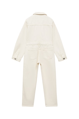 Combi-pantalon en jean - Beige