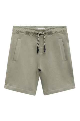 Bermuda coton cordon - Beige