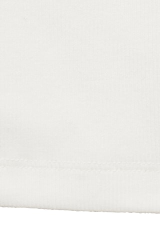 Crop top maille - Blanc cassé