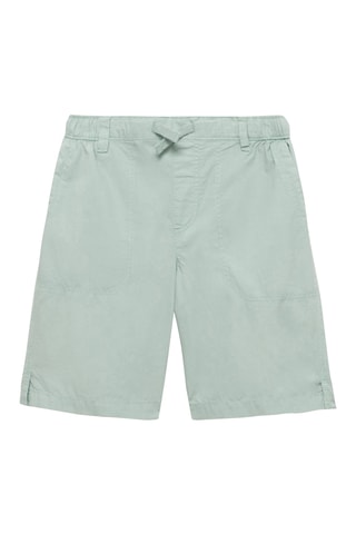 Bermuda taille élastique - Vert pastel