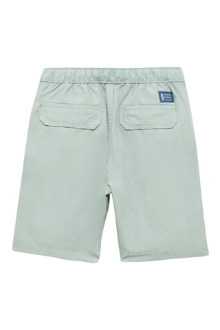 Bermuda taille élastique - Vert pastel