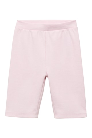 Legging court côtelé - Bleu clair