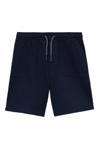 Bermuda cordon - Bleu marine