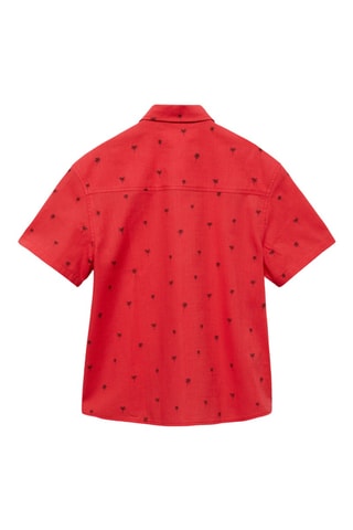 Chemise manches courtes - Rouge