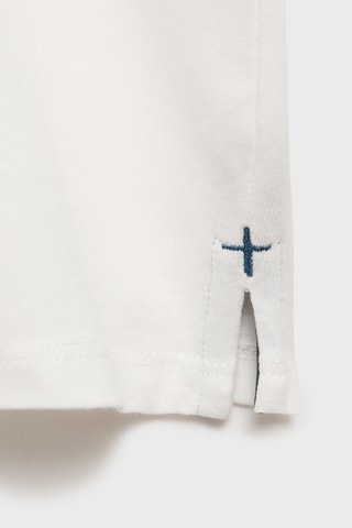 T-shirt imprimé manches courtes - Blanc cassé