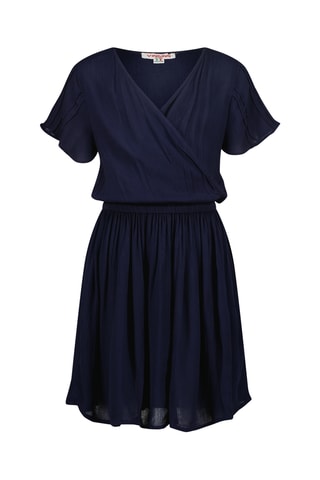 Vestido estilo patinadora - Azul-marinho