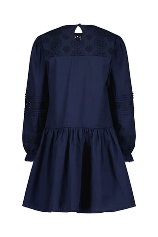 Vestido estilo patinadora - Azul-marinho