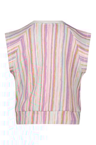 T-shirt - Rosa-maquilhagem e malva