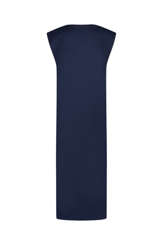 Vestido t-shirt - Azul-marinho