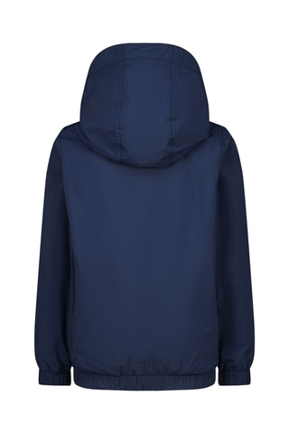 Corta-vento com capuz - Azul-marinho