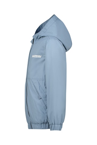 Casaco com capuz - Azul-claro