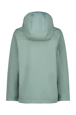 Casaco com capuz - Verde-água