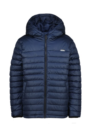 Blusão com capuz - Azul-marinho