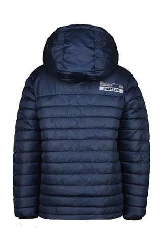 Blusão com capuz - Azul-marinho