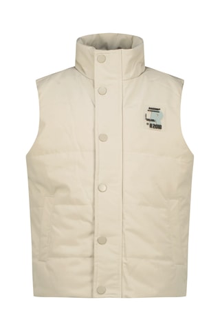 Colete acolchoado- Bege