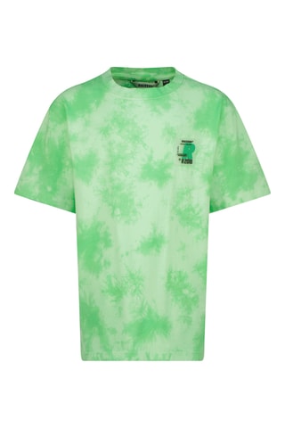 T-shirt tie and dye - Verde-claro