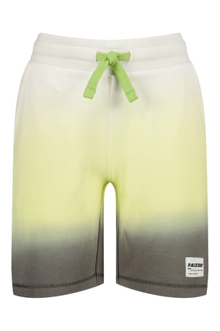 Calções dip and dye- Amarelo