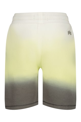 Calções dip and dye- Amarelo