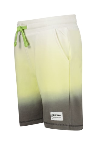 Calções dip and dye- Amarelo