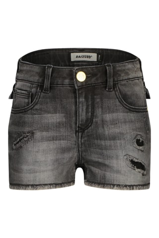 Calções de ganga - Cinzento-escuro