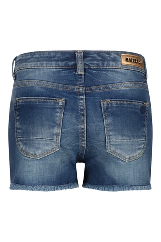 Calções de ganga - Azul-marinho