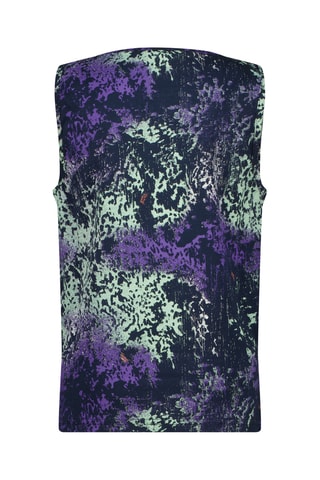 Camisola de alças tie and dye - Violeta