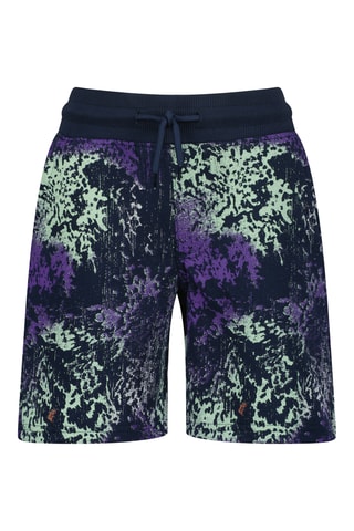 Calções tie and dye- Azul-marinho