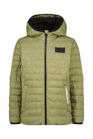 Blusão com capuz - Verde-água