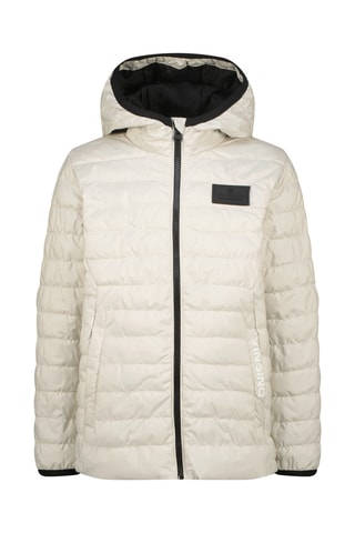 Blusão com capuz- Branco