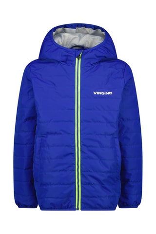 Blusão com capuz - Azul-real