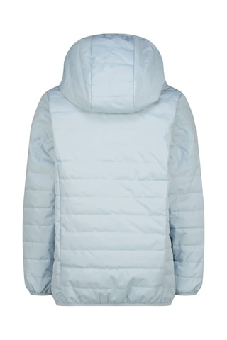 Blusão com capuz- Azul-celeste