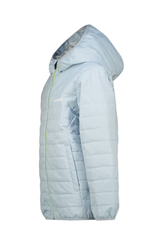 Blusão com capuz- Azul-celeste