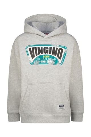 Sweat com capuz- Cinzento