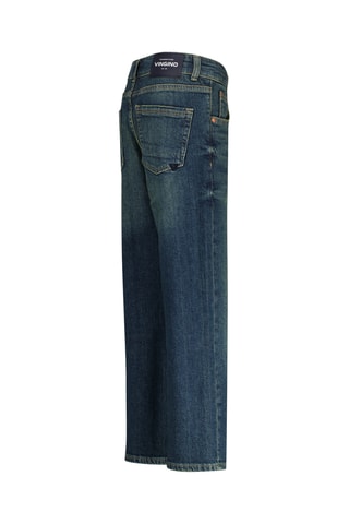 Calças de ganga - Azul-petróleo