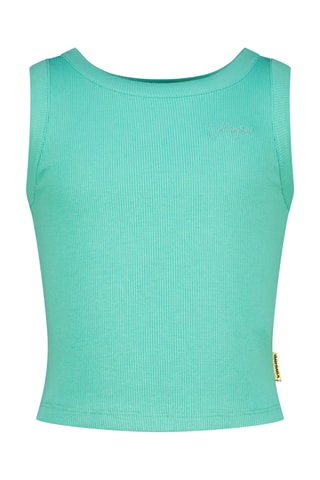 Camisola de alças - Azul-celeste