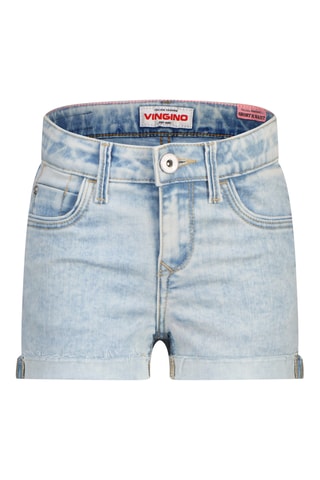 Calções de ganga - Azul-claro