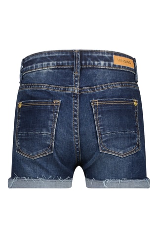 Calções de ganga - Azul-escuro