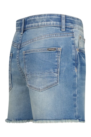 Calções de ganga- Azul